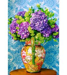 Puzzle Castorland Ramo de Hortensias de 1000 Piezas