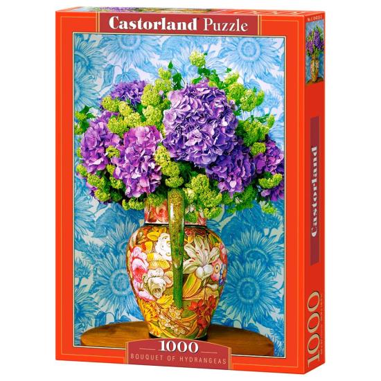 Puzzle Castorland Ramo de Hortensias de 1000 Piezas Puzzle Castorland Ramo de Hortensias de 1000 Piezas
