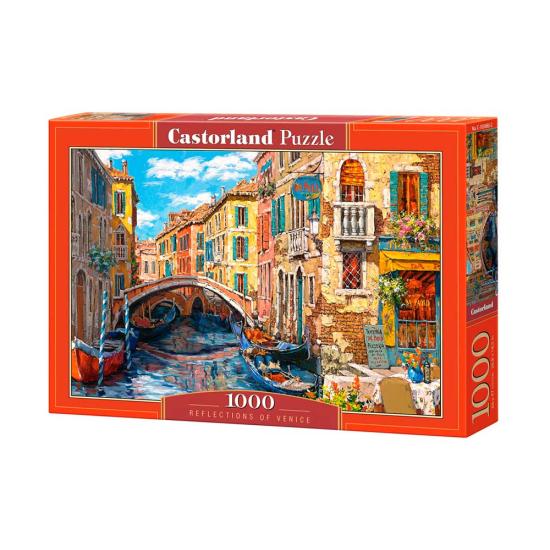Puzzle Castorland Reflejos de Venecia de 1000 Piezas