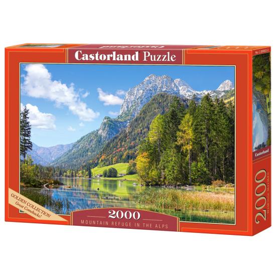 Puzzle Castorland Refugio de Montaña en los Alpes de 2000 Pzs Puzzle Castorland Refugio de Montaña en los Alpes de 2000 Pzs