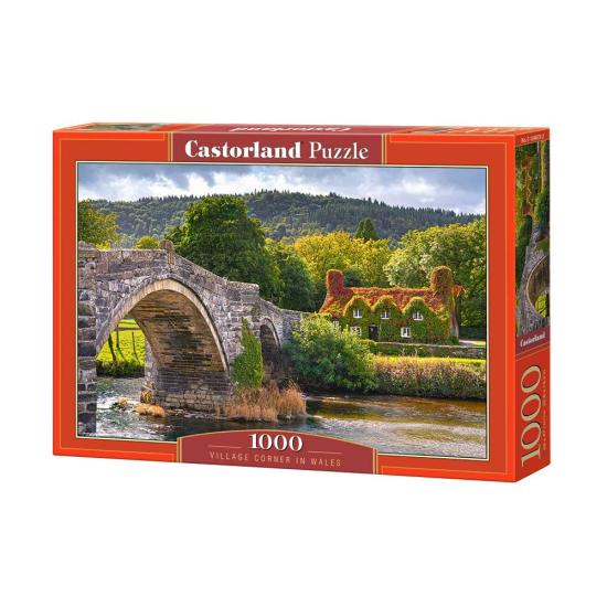 Puzzle Castorland Rincón de Pueblo en Gales de 1000 Piezas Puzzle Castorland Rincón de Pueblo en Gales de 1000 Piezas