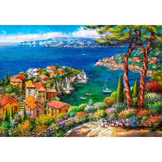 Puzzle Castorland Costa Azul de 1500 Piezas