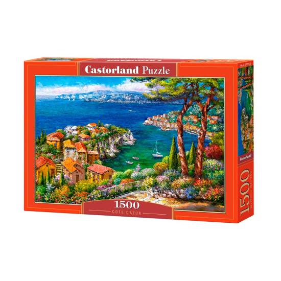 Puzzle Castorland Costa Azul de 1500 Piezas