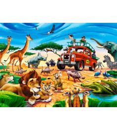 Puzzle Castorland Safari de Aventura de 180 Pzs.