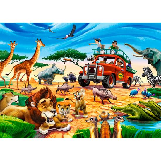 Puzzle Castorland Safari de Aventura de 180 Pzs. Puzzle Castorland Safari de Aventura de 180 Pzs.