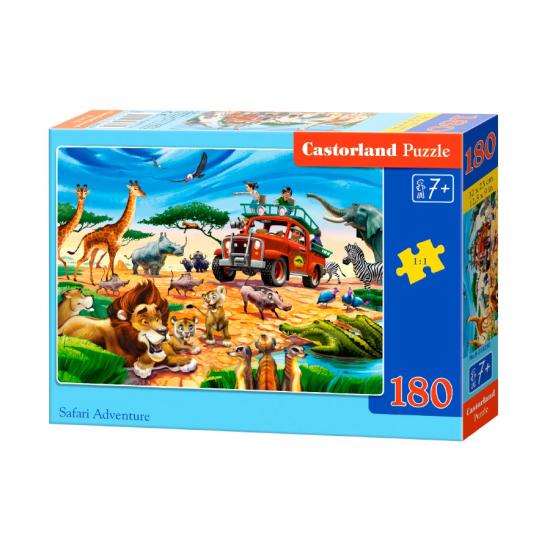 Puzzle Castorland Safari de Aventura de 180 Pzs. Puzzle Castorland Safari de Aventura de 180 Pzs.