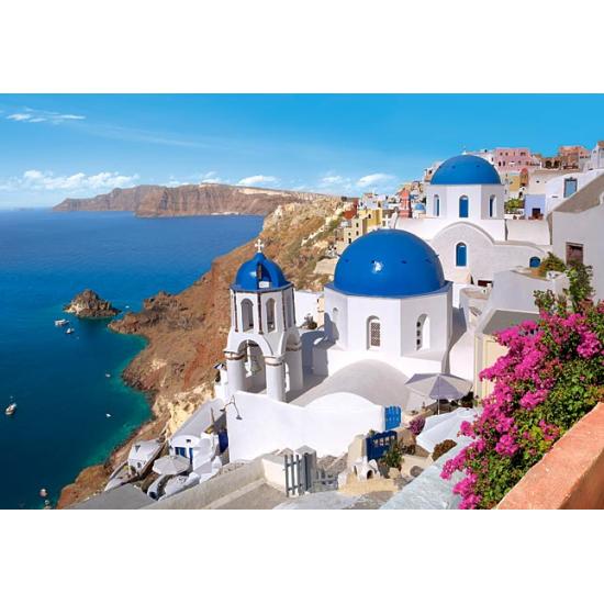 Puzzle Castorland Santorini, Grecia de 1500 Piezas