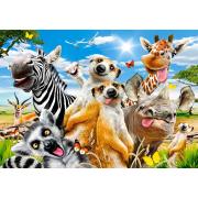 Puzzle Castorland Selfie de Animales Africanos de 500 Piezas