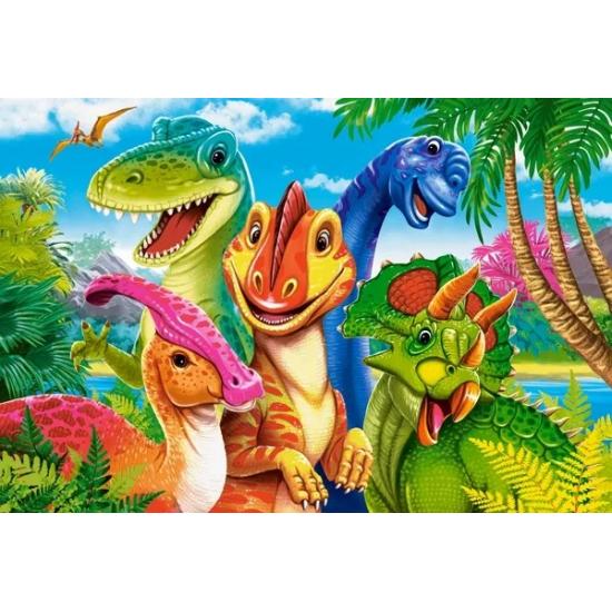Puzzle Castorland Selfie de Dinosaurios XXL de 40 Piezas Puzzle Castorland Selfie de Dinosaurios XXL de 40 Piezas