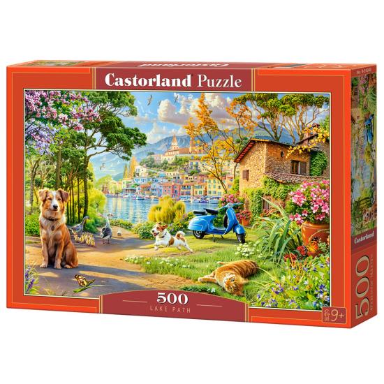 Puzzle Castorland Sendero Del Lago de 500 Piezas