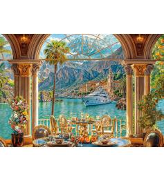 Puzzle Castorland Sobremesa Mediterránea de 1500 Piezas