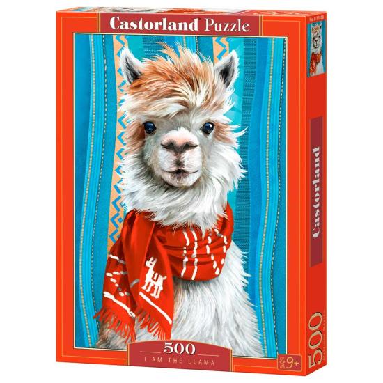 Puzzle Castorland Soy La Llama de 500 Piezas Puzzle Castorland Soy La Llama de 500 Piezas