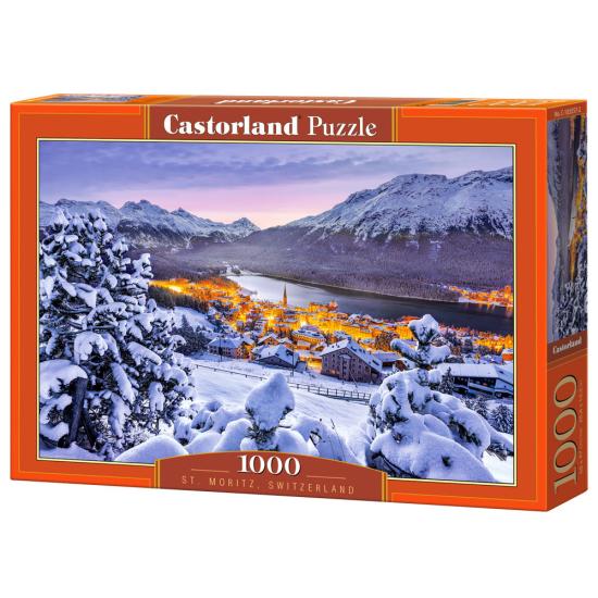 Puzzle Castorland St. Moritz, Suiza de 1000 Piezas