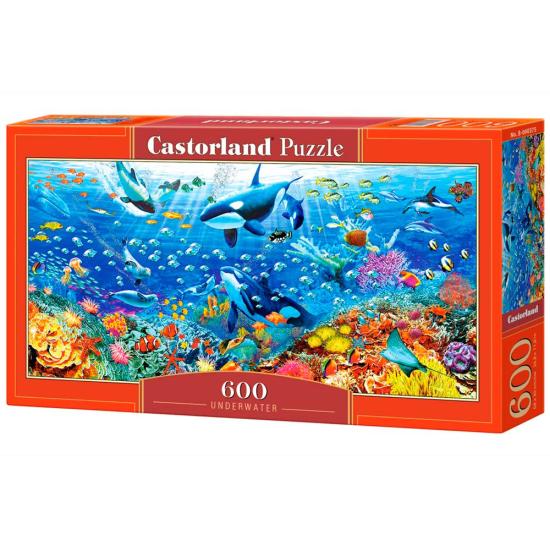 Puzzle Castorland El Mundo Submarino de 600 Piezas Puzzle Castorland El Mundo Submarino de 600 Piezas