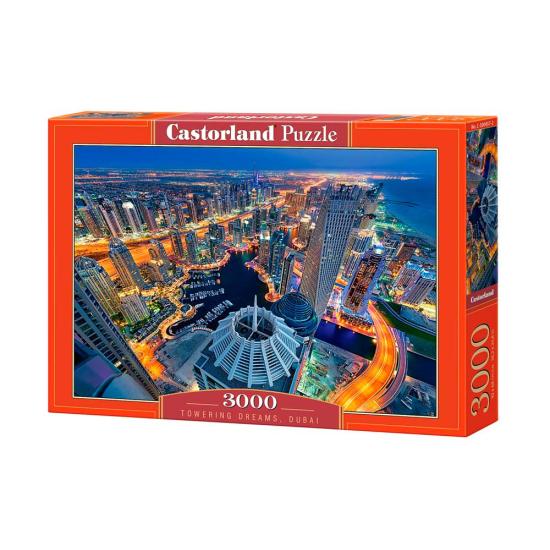 Puzzle Castorland Sueños desde las Torres Dubai de 3000 Piezas Puzzle Castorland Sueños desde las Torres Dubai de 3000 Piezas