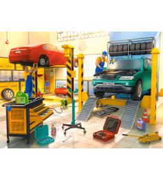 Puzzle Castorland Taller de Coches de 120 Pzs