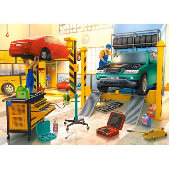 Puzzle Castorland Taller de Coches de 120 Pzs Puzzle Castorland Taller de Coches de 120 Pzs