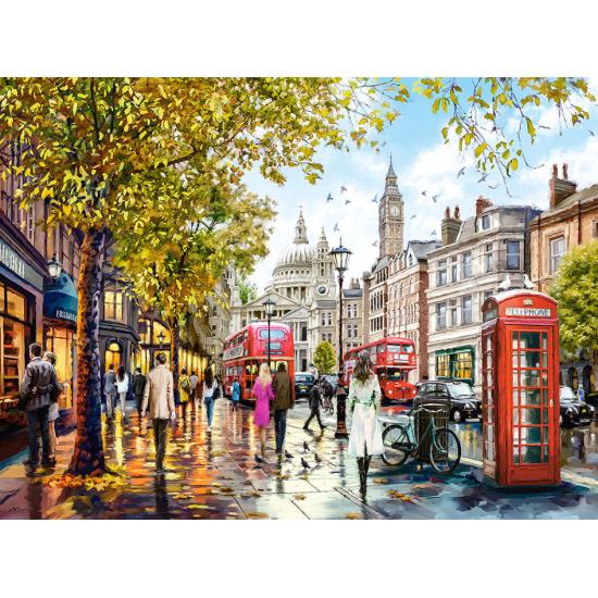 Puzzle Castorland Tarde En Londres de 2000 Piezas