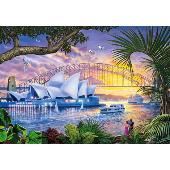Puzzle Castorland Teatro Sydney Opera House de 1500 Piezas