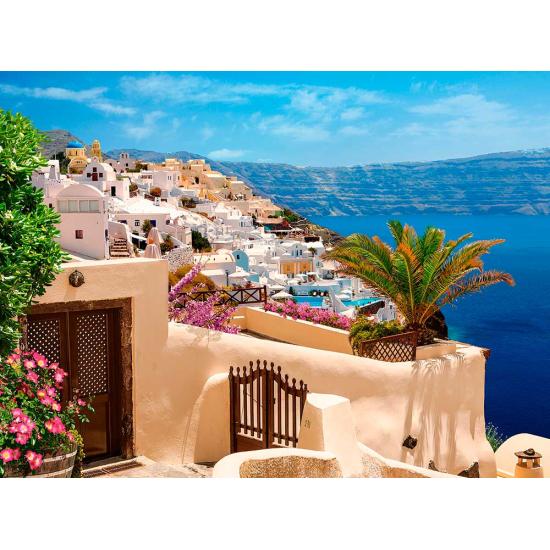 Puzzle Castorland Terraza en Santorini, Grecia de 2000 Piezas Puzzle Castorland Terraza en Santorini, Grecia de 2000 Piezas