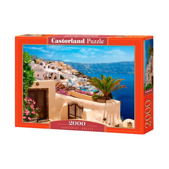 Puzzle Castorland Terraza en Santorini, Grecia de 2000 Piezas Puzzle Castorland Terraza en Santorini, Grecia de 2000 Piezas