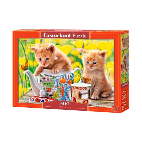 Puzzle Castorland Tiempo para el Te de 500 Piezas Puzzle Castorland Tiempo para el Te de 500 Piezas