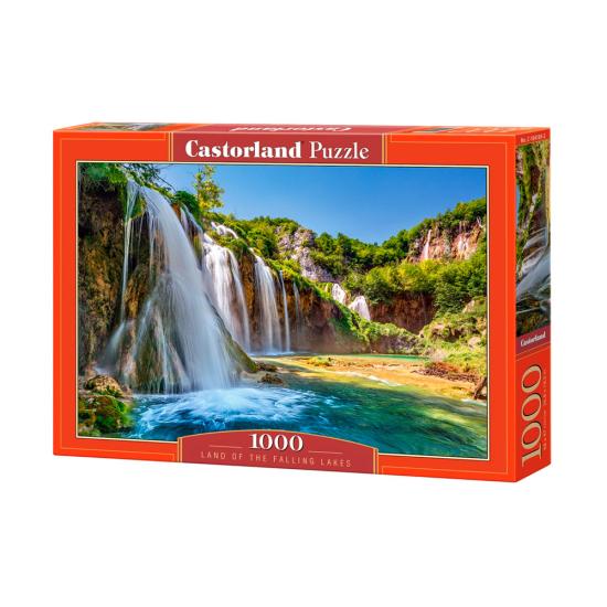 Puzzle Castorland Tierra de Lagos y Cascadas de 1000 Piezas Puzzle Castorland Tierra de Lagos y Cascadas de 1000 Piezas