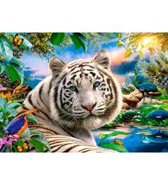 Puzzle Castorland Tigre en el Crepúsculo de 180 Piezas