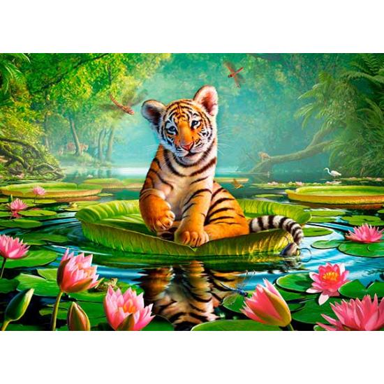 Puzzle Castorland Tigre Lily de 300 Piezas