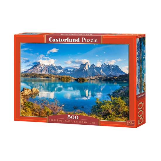 Puzzle Castorland Torres del Paine, Patagonia de 500 Piezas