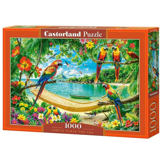 Puzzle Castorland Un Lugar Exótico Para Ti de 1000 Piezas