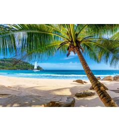 Puzzle Castorland Vacaciones en Seychelles de 500 Piezas