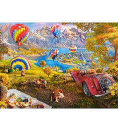 Puzzle Castorland Valle De Los Globos Aerostáticos de 300 Piezas