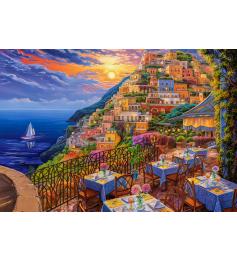 Puzzle Castorland Velada Romántica en Positano de 1500 Piezas