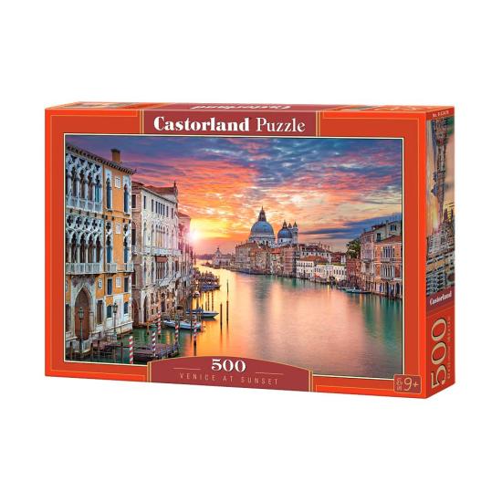 Puzzle Castorland Venecia al Atardecer de 500 Piezas