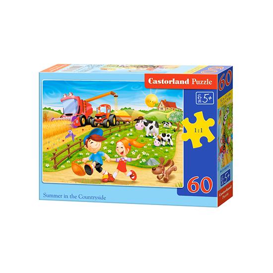 Puzzle Castorland Verano en el Campo de 60 Piezas