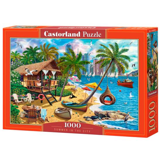 Puzzle Castorland Verano en la Ciudad de 1000 Pzs