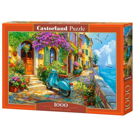Puzzle Castorland Vida Costera de 1000 Piezas