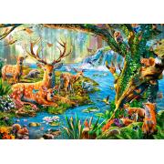 Puzzle Castorland Vida del Bosque de 500 Piezas