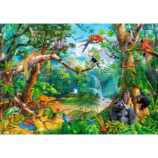 Puzzle Castorland Vida Oculta en la Jungla 500 Piezas