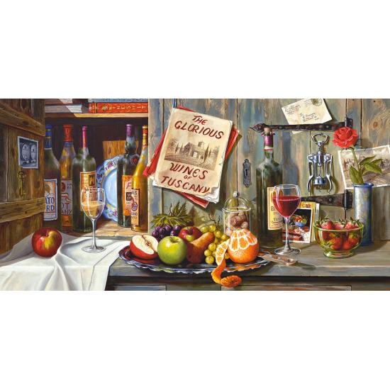 Puzzle Castorland Vinos y Tesoros Italianos Vintage de 4000 Pzs