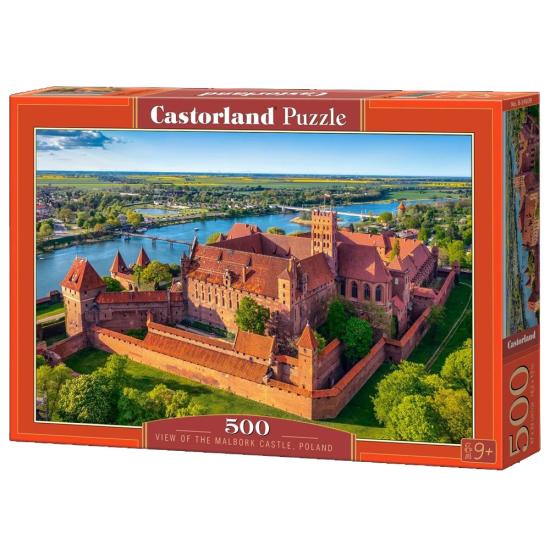 Puzzle Castorland Vista del Castillo de Malbork, Polonia de 500 Puzzle Castorland Vista del Castillo de Malbork, Polonia de 500