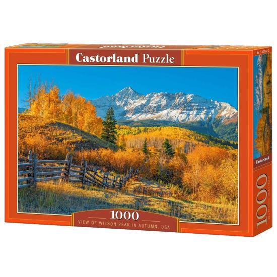 Puzzle Castorland Vista del Pico Wilson en Otoño, EEUU de 1000 P