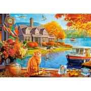 Puzzle Castorland Vista Nítida De Otoño de 500 Piezas