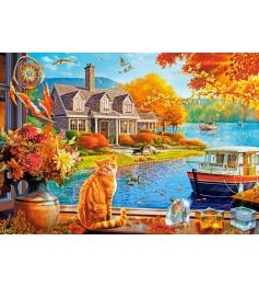 Puzzle Castorland Vista Nítida De Otoño de 500 Piezas