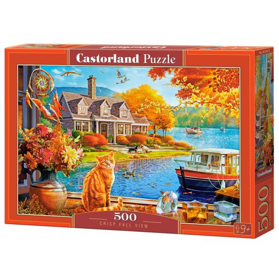 Puzzle Castorland Vista Nítida De Otoño de 500 Piezas