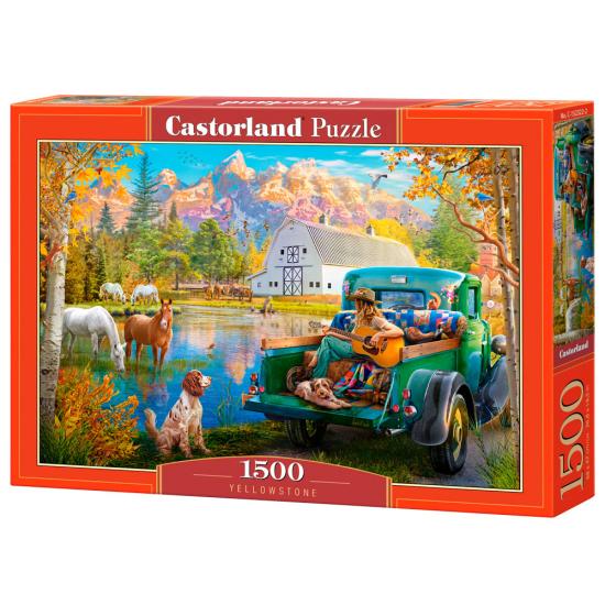 Puzzle Castorland Yellowstone de 1500 Piezas