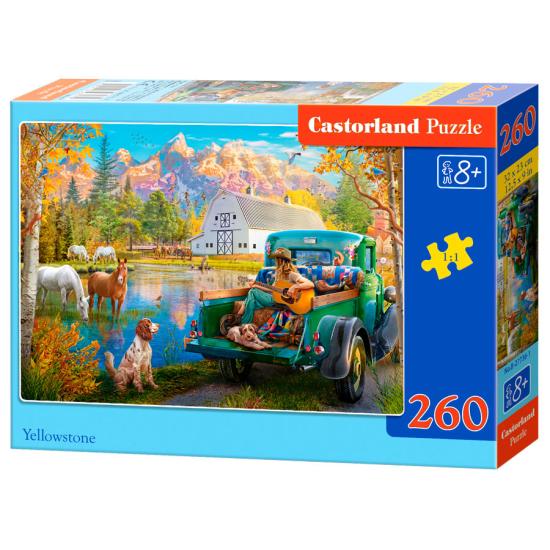 Puzzle Castorland Yellowstone de 260 Piezas