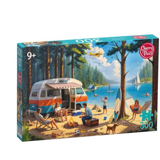 Puzzle Cherry Pazzi Acampada Y Tranquilidad XXL 300 Piezas