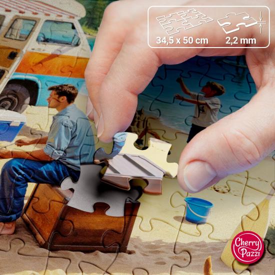 Puzzle Cherry Pazzi Acampada Y Tranquilidad XXL 300 Piezas